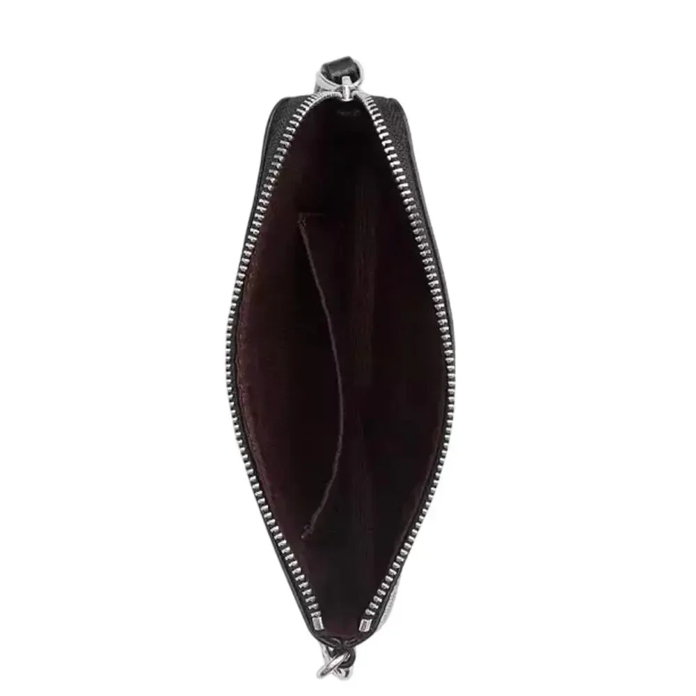 Coach Corner Zip Wristlet
In Signature Leather With Heart Charm Black - Picture 2 of 3